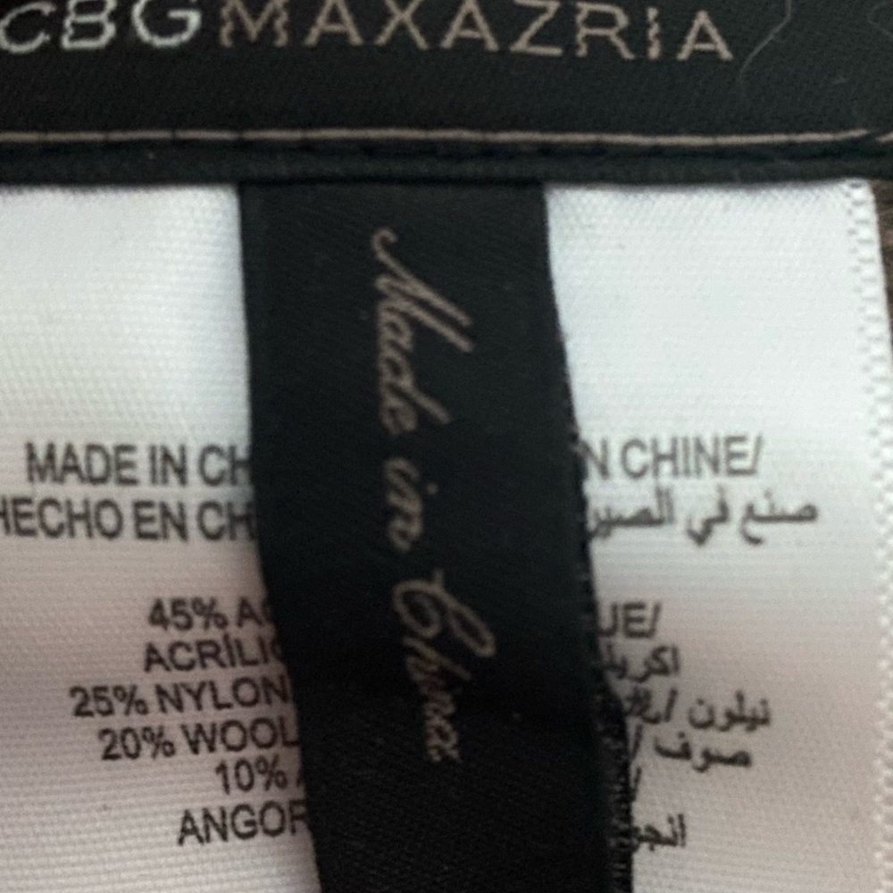 BCBG chunky belted sweater size M - Picture 2 of 7